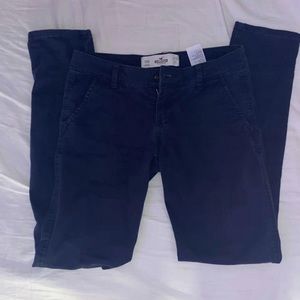 Vintage Y2K Hollister Low Rise Dark Wash Navy Pants/Jeggings